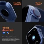 Fire-Boltt Gladiator 1.96" Biggest Display Smart Watch with Bluetooth Calling, Voice Assistant &123 Sports Modes, 8 Unique UI