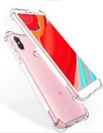 Redmi Note 6 Anti-Shock Bumper Corners Soft Back Case Full Protection 12D Transparent Cover
