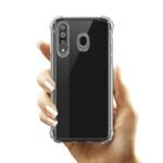 Samsung Galaxy A20s - Soft Silicone Shockproof Back Cover in Transparent