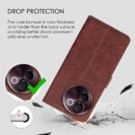 Flip for Vivo V30e 5G (Leather_Brown)