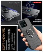 Back Case Mobile Cover for Xia   13 Pro 5G (Armor | Hybrid PC + TPU - D5