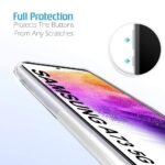 Back Cover Soft Case for Samsung Galaxy A73 5G | Best Camera Protection | (Transparent)