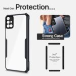 Samsung Galaxy M51 Shockproof Back Cover Clear Transparent -Eagle