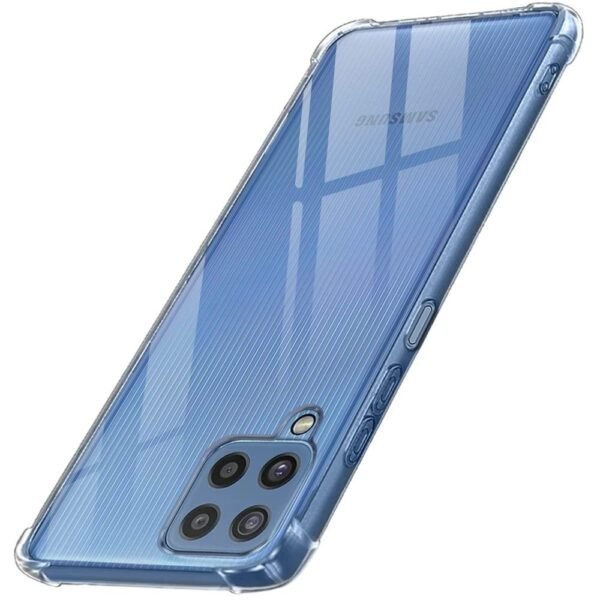 Back Cover Case For Samsung Galaxy M32 4G / M32 Prime| Shock Proof (Transparent)