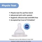 Chicco Well-Being Bipack 250 ml Feeding Bottle, Advanced Anti-Colic System, BPA Free, Hygienic Silicone Teat (Pink & Green)