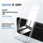 Back Cover Case for Samsung Galaxy S23 5G (Polycarbonate) (Transparent)