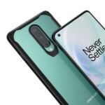 OnePlus 8 Case Back Cover, Transparent Clear Gel Premium TPU Bumper [Shock Proof] [Scratch Resistant] Back Case - Eagle