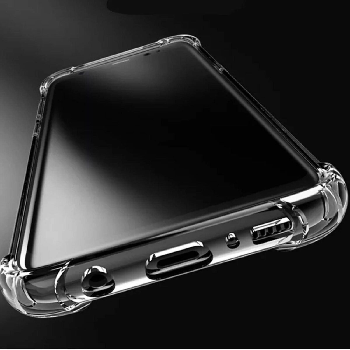 Back Case Cover for Samsung Galaxy A72 | Bumper Corner Soft Silicon Flexible Shockproof Camera Protection | Transparent
