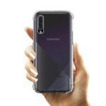 Silicone Samsung Galaxy A70 | Samsung A70S Bumper Back Case | Transparent Cover