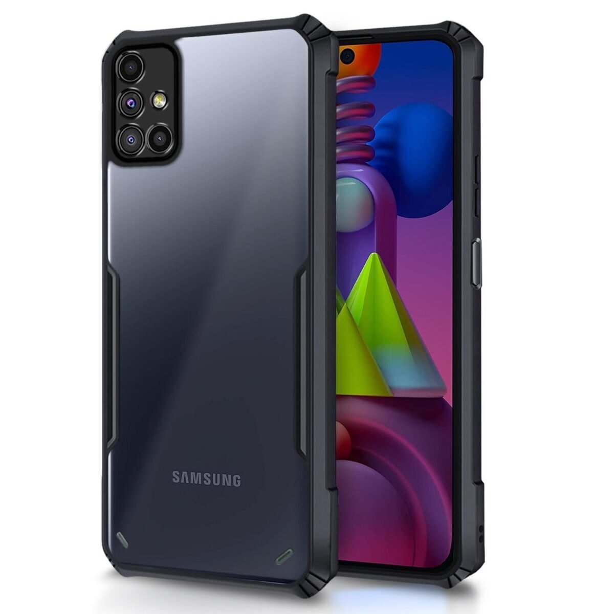 Samsung Galaxy M51 Shockproof Back Cover Clear Transparent -Eagle