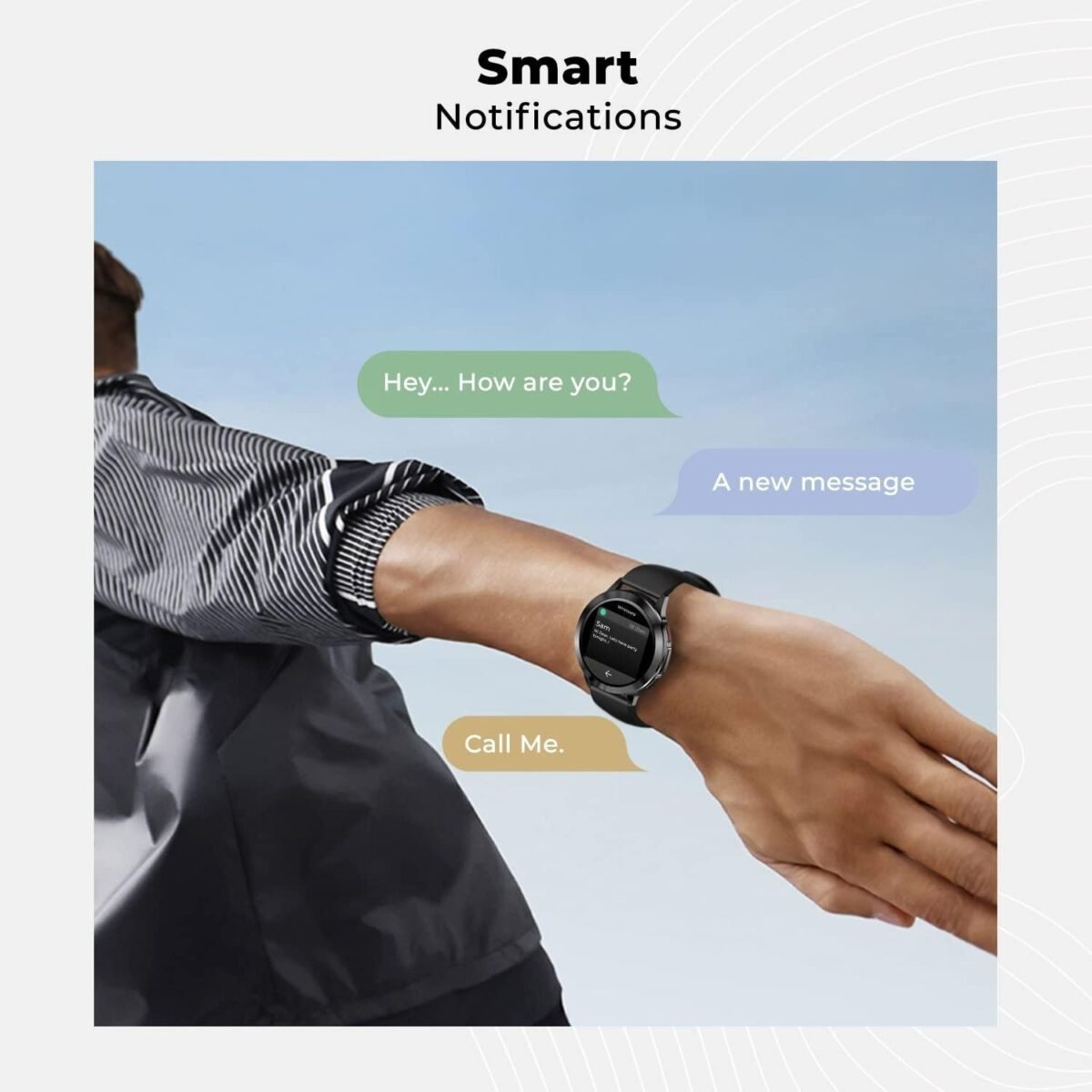 Fire-Boltt Mystic 1.3" Display Smartwatch, Bluetooth Calling, 360*pixels high resolution, 680 NITS Peak Brightness,