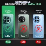 3 in 1 Combo Pack for OnePlus 12 5G – Transparent Cover (Back Cover + Camera Lens Protector + Tempered Glass)