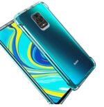 Transparent Back Case Cover for Redmi Note 9 | [ Soft + Flexible + Ultra Clear Case ] Full Protection Bumper Back Cover for