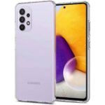 Mobile Cover for Samsung Galaxy A72 | Shockproof Back Case with inbuilt Cushioned Edges | (Transparent)