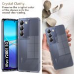 Vivo Y200e 5G | Raised Bumps for Camera & Screen Protection | Transparent Back