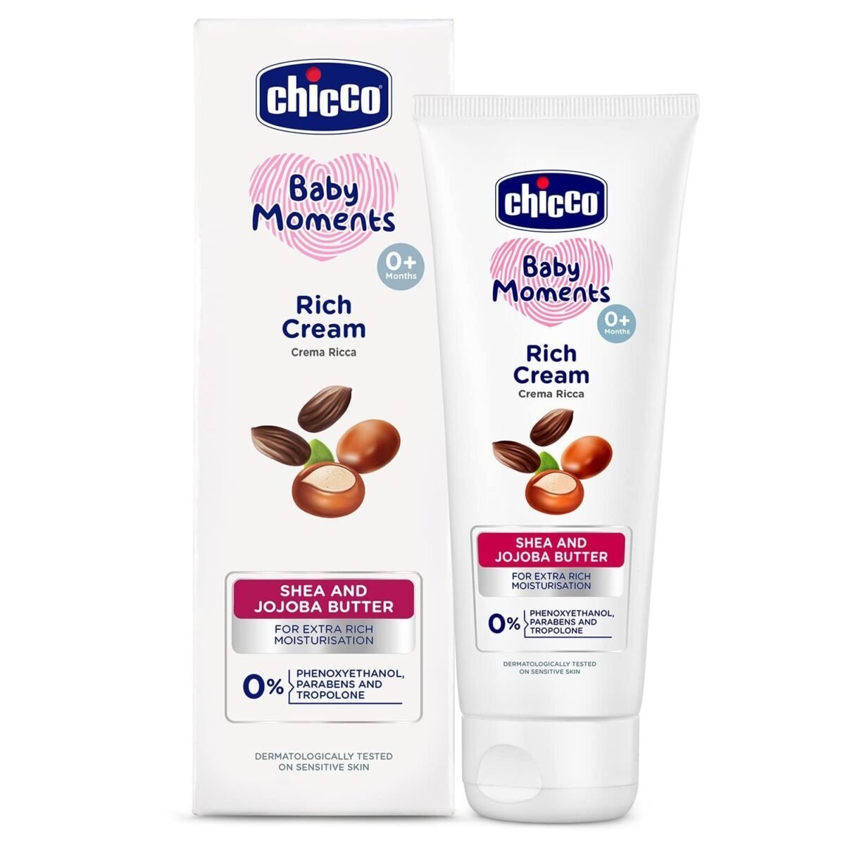 Chicco Gentle Bodywash And Shampoo 500Ml With Rich Cream 100G