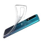 Mobile Cover for Samsung Galaxy A71 (Soft & Flexible Back Case), Transparent