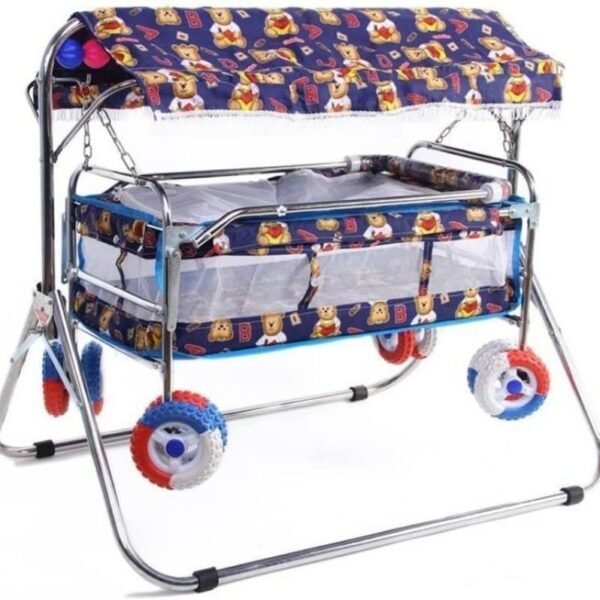 Baby Love Bassinet Cum Stroller Cum Cribe