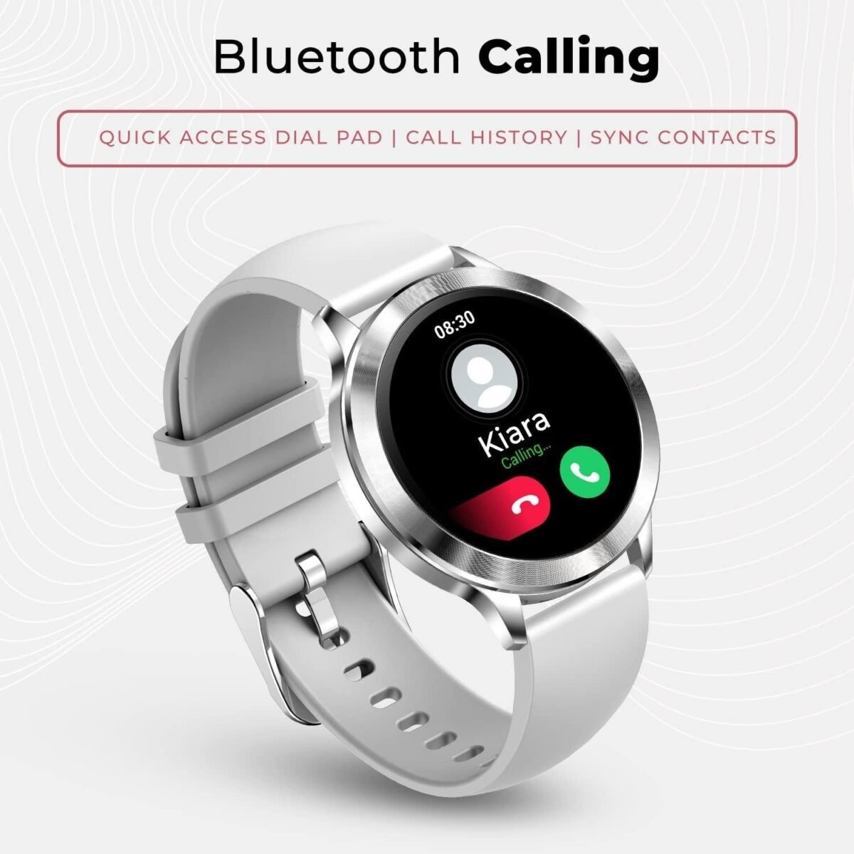 Fire-Boltt Mystic 1.3" Display Smartwatch, Bluetooth Calling, 360*pixels high resolution, 680 NITS Peak Brightness,