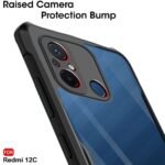 Back Cover Case for Mi Redmi 12C | 360 Degree Protection (Eagle)