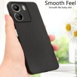 Back Cover Case for Redmi Mi 13C 4G | Slim Fit Protective Design (Black)