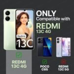 Xia Redmi 13C 4G | Poco C65 Slim Ultra Soft Rubberised Back (Blue)