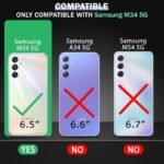 Back Cover Case for Samsung Galaxy M34 5G | 360 Degree Protection -Eagle