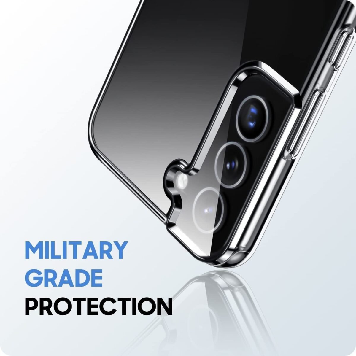 Back Cover Case for Samsung Galaxy S23 5G (Polycarbonate) (Transparent)