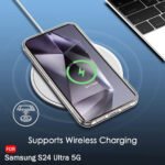 Solimo Back Cover for Samsung Galaxy S24 Ultra 5G (Silicone|Transparent)