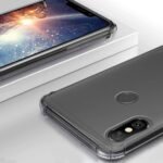 Redmi Note 6 Anti-Shock Bumper Corners Soft Back Case Full Protection 12D Transparent Cover