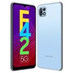 Silicone Transparent Back Cover for Samsung Galaxy F42 5G, (Transparent)