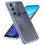Vivo Y200e 5G | Raised Bumps for Camera & Screen Protection | Transparent Back
