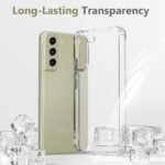 Back Case Cover for Samsung Galaxy S21 FE 5G | Shockproof Designt (Transparent)