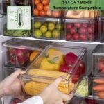 Fridge Organizer (Clear: Set of 3)