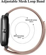 JBJ Stainless Steel 19mm Chain Strap with Magnetic Buckle Compatible with Noise Colorfit Pro 2, Boat Storm Smart Watch & JBJ Stainless Steel 19mm Chain Strap with Magnetic Buckle Compatible with Noise Colorfit Pro 2, Boat Storm Smart Watch &