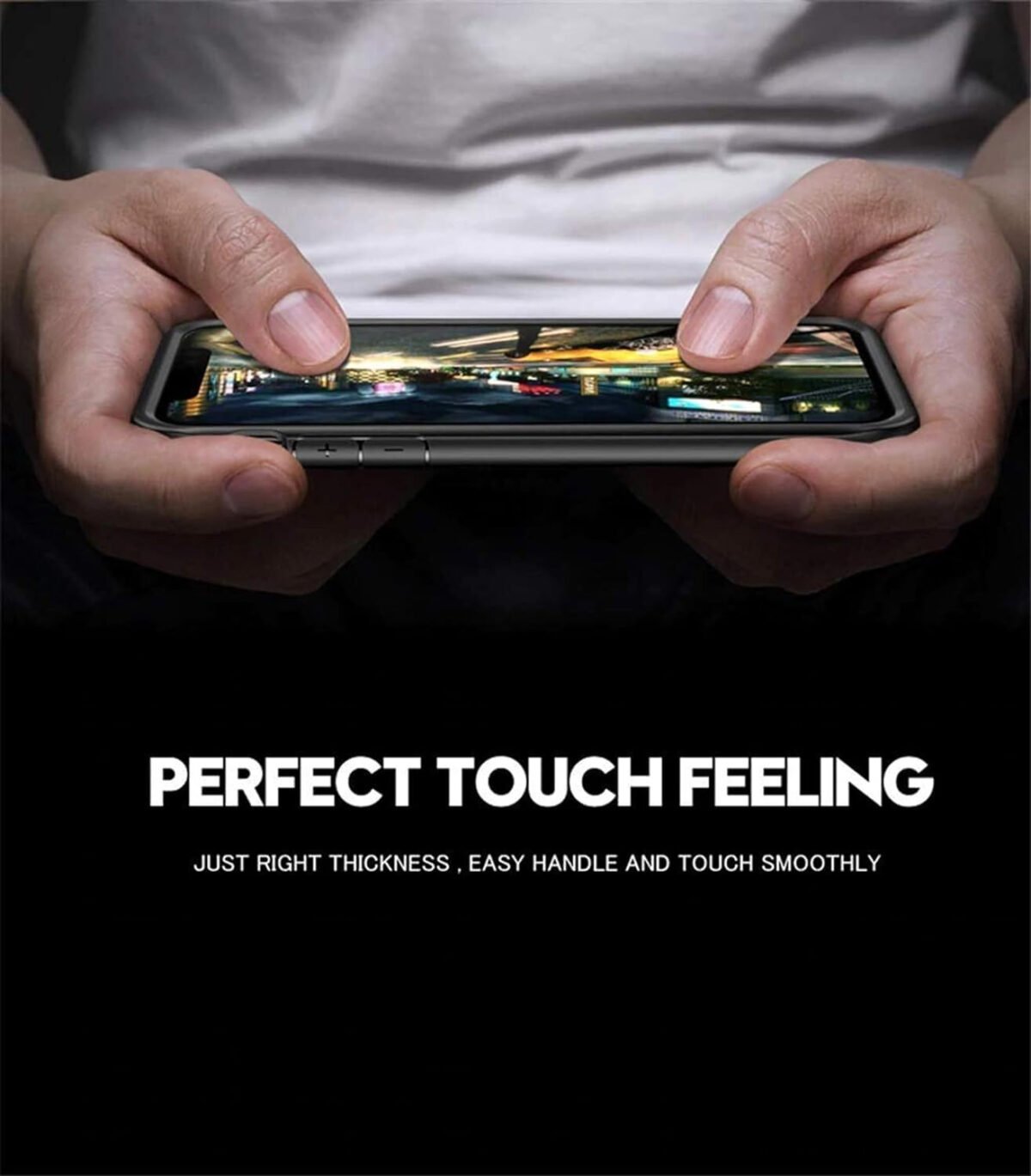 Vivo Y200 Pro 5G Back Cover | Transparent Crystal Clear Hard PC Back Case with TPU Bumper, Drop Protection Case (Transparent Back)