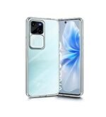 3 in 1 Combo Pack for Vivo V30 5G – Transparent Cover (Back Cover + Camera Lens Protector + Tempered Glass)