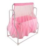 BabyLuv New Born Cozy Smart Crib,Cradle with Swing, jhula with Mosquito Net,Baby palna,Sturdy and Safe for 0-8 Months
