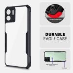 Redmi A1 | Redmi A2 Back Cover | Crystal Clear Transparent Back | Ultra Hyrbid (Eagle)