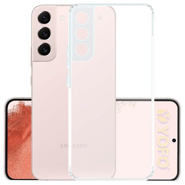 Back Cover for Samsung Galaxy S22 (5G) (Silicone | Transparent)