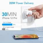 20W Pd Charger Compatible with Apple iPhone for 13/13 Mini/13Pro/13 Pro Max I-Phone 12/12 Pro/12Mini/12 Pro Max, I-Phone11/11