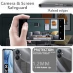 Redmi 13C 5G / Poco M6 5G | Raised Bumps for Camera & Screen Protection (Transparent)
