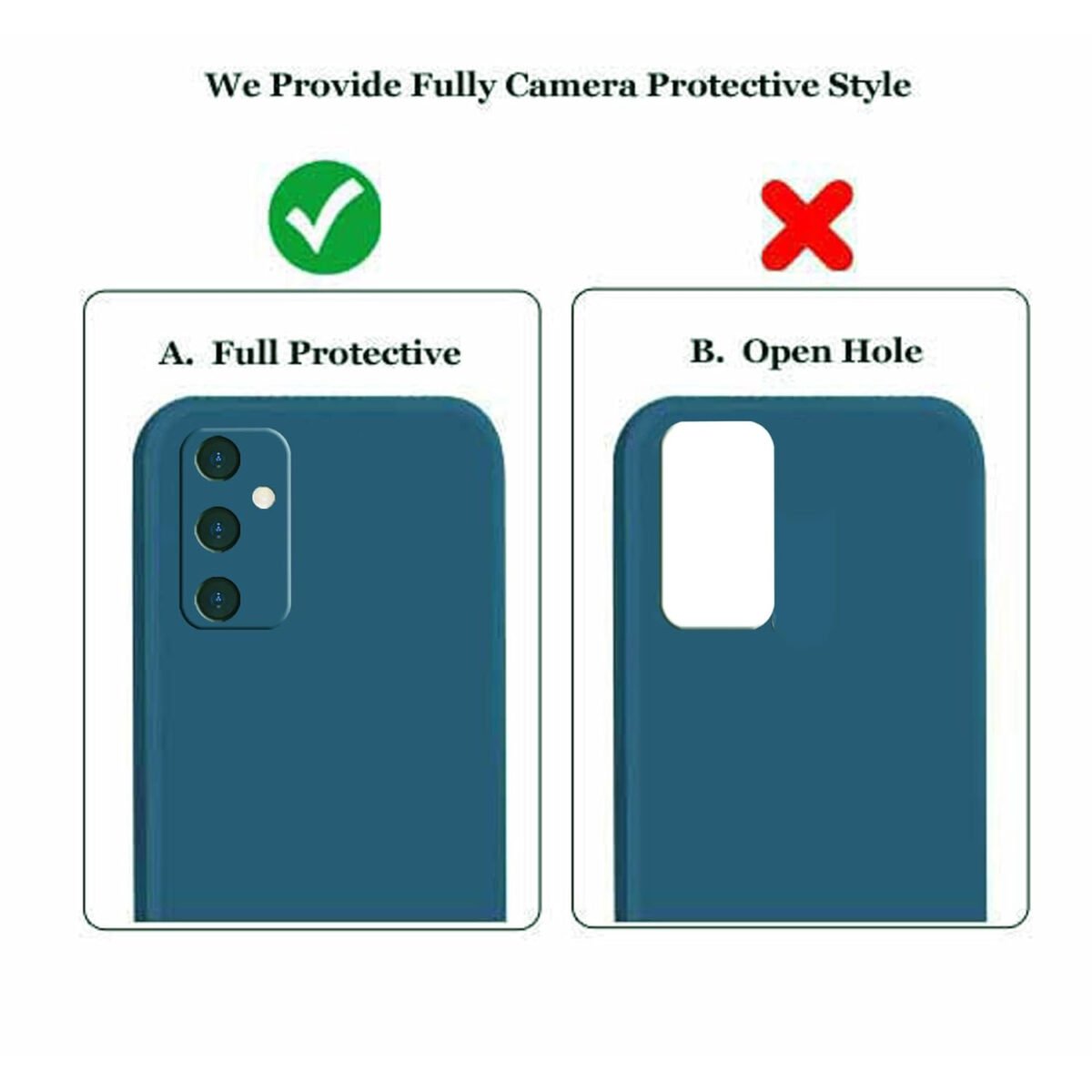 Liquid Silicone Back Cover Case for Samsung Galaxy A35 5G Shockproof TPU Soft Flexible with Camera Protection - Black