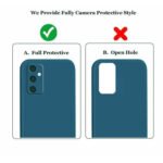 Liquid Silicone Back Cover Case for Samsung Galaxy A35 5G Shockproof TPU Soft Flexible with Camera Protection - Black