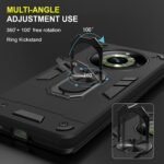 Back Case Cover for Realme 11 Pro Plus 5G (Silicone, Thermoplastic Polyurethane_Black) D5