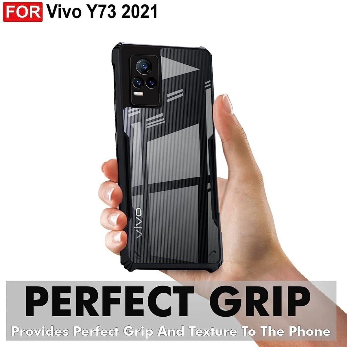 Back Case Cover for Vivo Y73 2021 |  | 360 Degree Back Cover Case - Eagle