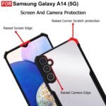 Samsung A14 (5G) Case Back Cover Shockproof Bumper Crystal Clear | 360 Degree Protection TPU+PC - Eagle
