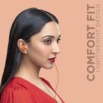 boAt Bassheads 100 in Ear Wired Earphones with Mic(Furious Red)