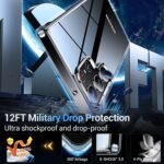 Back Case Cover For Samsung S23 Ultra 5G | Ultra Hybrid (Transparent)