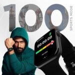Fire-Boltt Visionary 1.78" AMOLED Bluetooth Calling Smartwatch with 368 * 448 Pixel Resolution, Rotating Crown & 60Hz Refresh BLACK